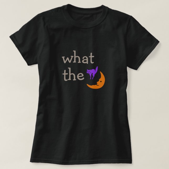 Camiseta ¿Qué pasa con (Diseño del anverso)