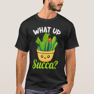 Camiseta Qué pasa con el exitoso huerto Cactus