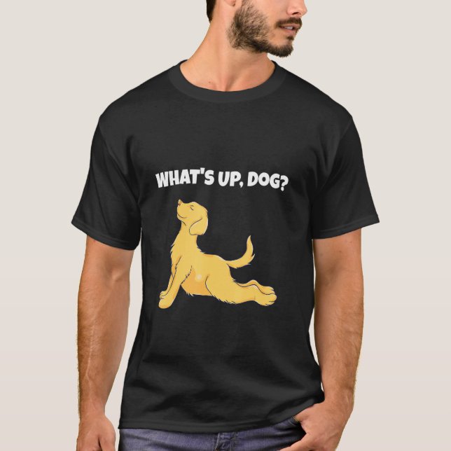 Camiseta ¿Qué pasa con el perro? (Anverso)
