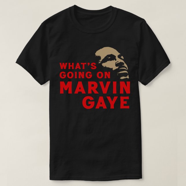 Camiseta Qué Pasa Con Marvin Gaye (Diseño del anverso)