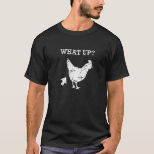 Camiseta Qué pasa culo de pollo Animal