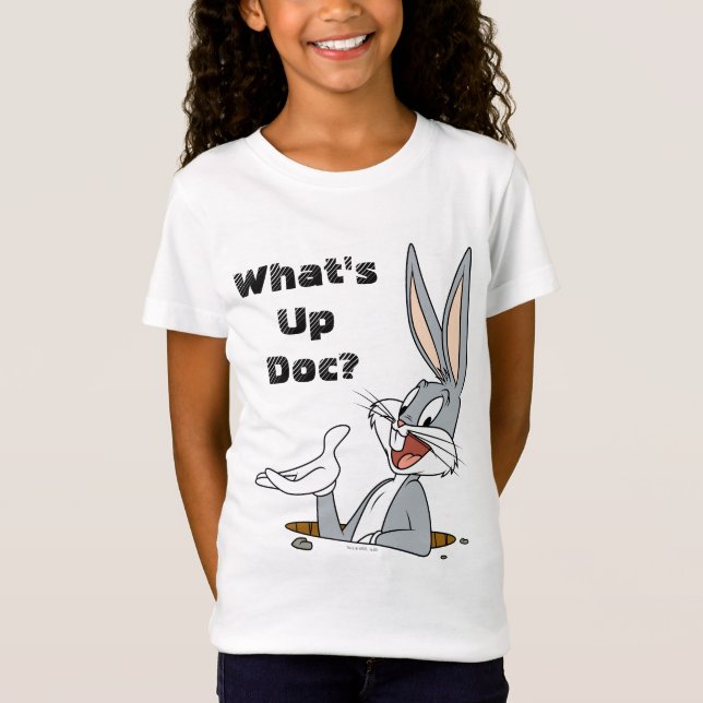 Camiseta ¿QUÉ PASA, DOC?™ BUGS BUNNY™ Conejo Agujero (Anverso)