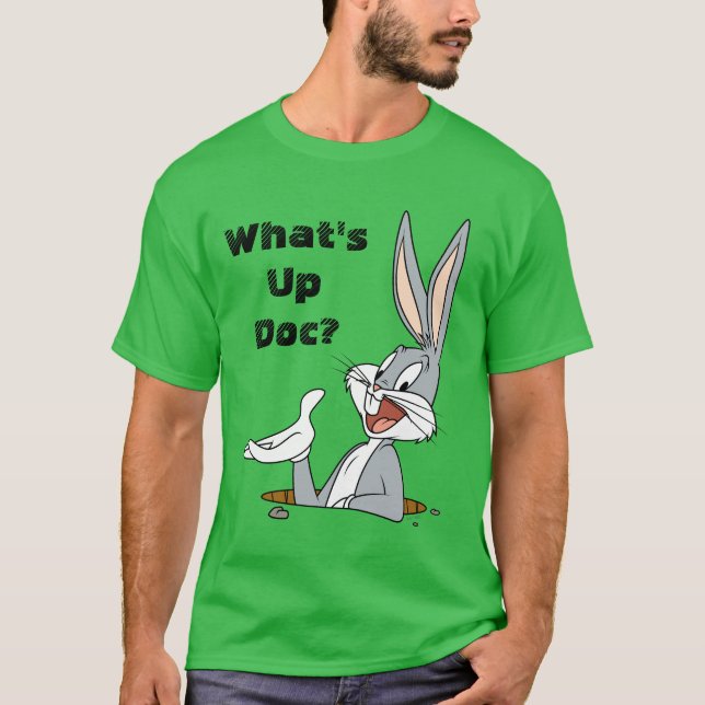 Camiseta ¿QUÉ PASA, DOC?™ BUGS BUNNY™ Conejo en la madrigue (Anverso)