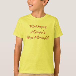 Camiseta ¿Qué pasa en Gramma...