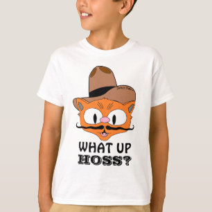 Camiseta ¿Qué pasa, Hoss? (¿Qué pasa?) Bigote Gato