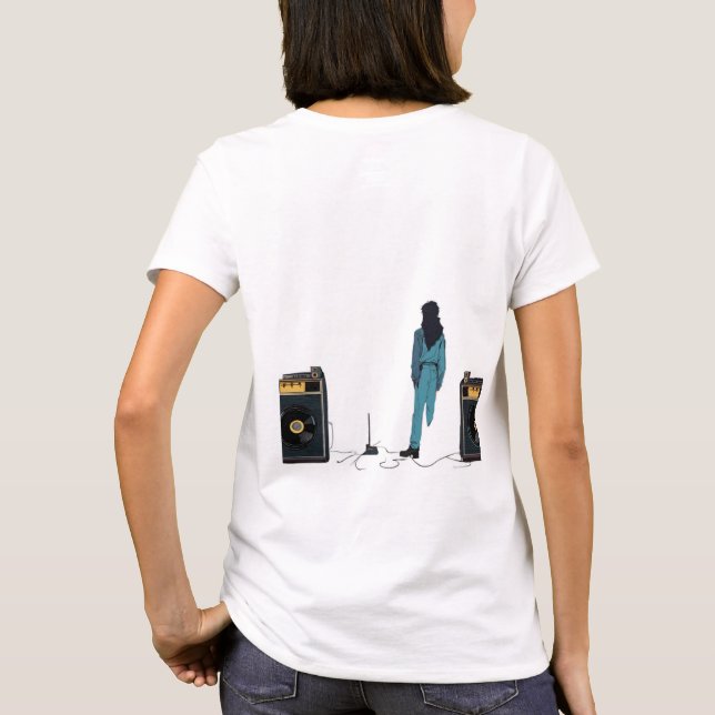 Camiseta ¿Qué pasa? ¡Representación de bebé de los 90! (Reverso)