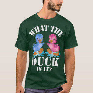 Camiseta Qué Pato Es Bebé Género Revelar Fiesta Diversión B
