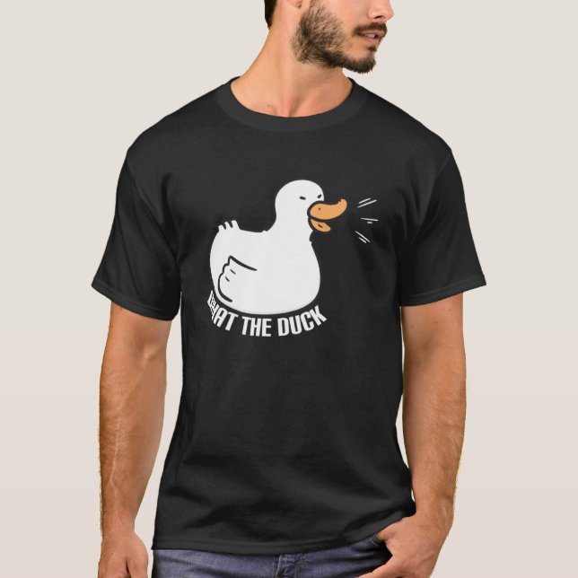 Camiseta Qué pato I Quack Duck ganso 1 (Anverso)