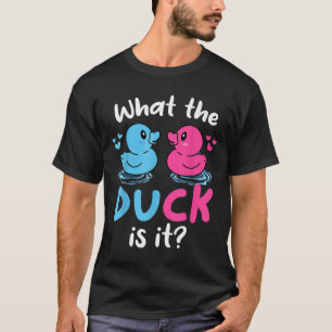 Camiseta ¿Qué Patos Es Bebé, Sexo, Revelar Fiesta Bebé?