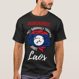Camiseta Que piensen al azar sobre las raíces de Laos Laos