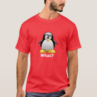 ¿Qué? Pingüino (rojo para hombre)