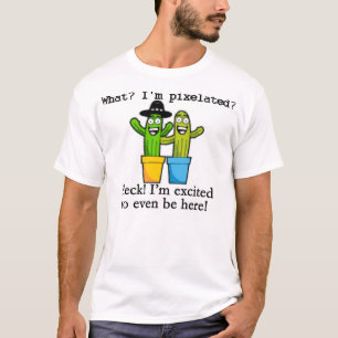 Camiseta ¿Qué? ¿Pixelated?