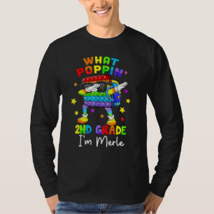Camiseta Qué Poppin 2do Grado Regreso a la Escuela Niños