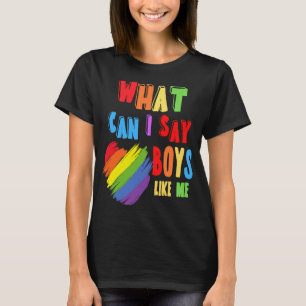 Camiseta ¿Qué puedo decir de niños como yo con el corazón a