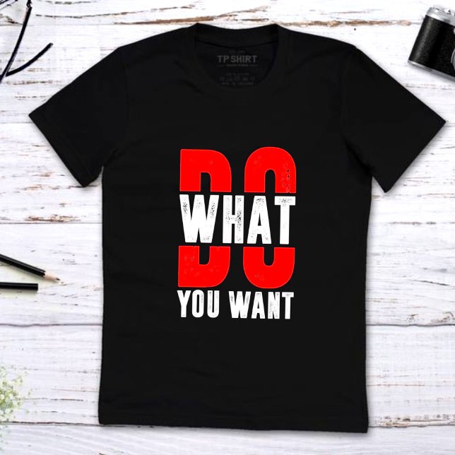 Camiseta ¿Qué quieres motivaciones cita el diseño de camise (Subido por el creador)