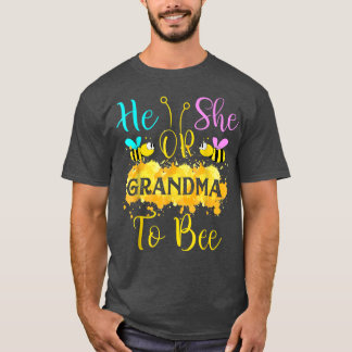 Camiseta ¿Qué revelará el género de su abuela?