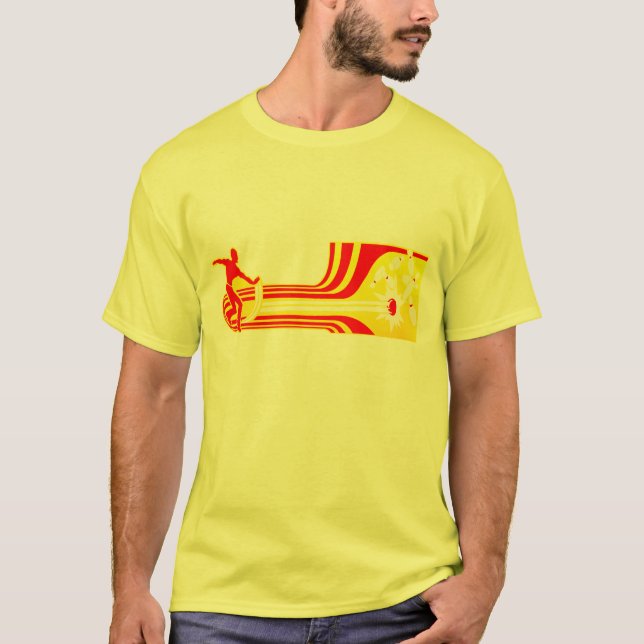 Camiseta que rueda (Anverso)