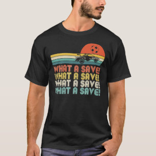 Camiseta Qué salvadora Liga de Cohetes Retro