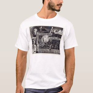 Camiseta Qué se quiere en la África más oscura es eléctrico