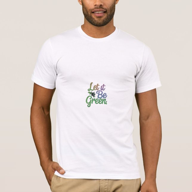 Camiseta Que sea verde (Anverso)