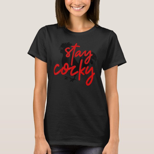 Camiseta Que Sepan Que Eres Cocky Stay Cocky Jsu Gamecoc (Anverso)