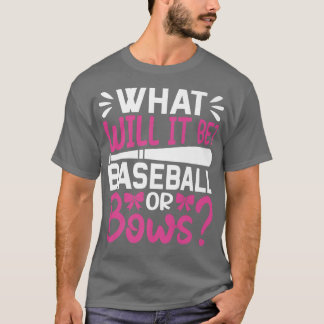 Camiseta ¿Qué será el béisbol o la rebaja de género?