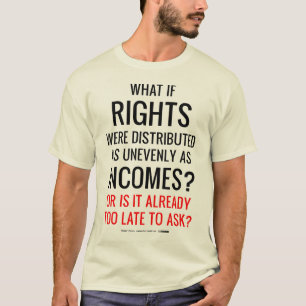 Camiseta Qué si las derechas fueron distribuidas tan