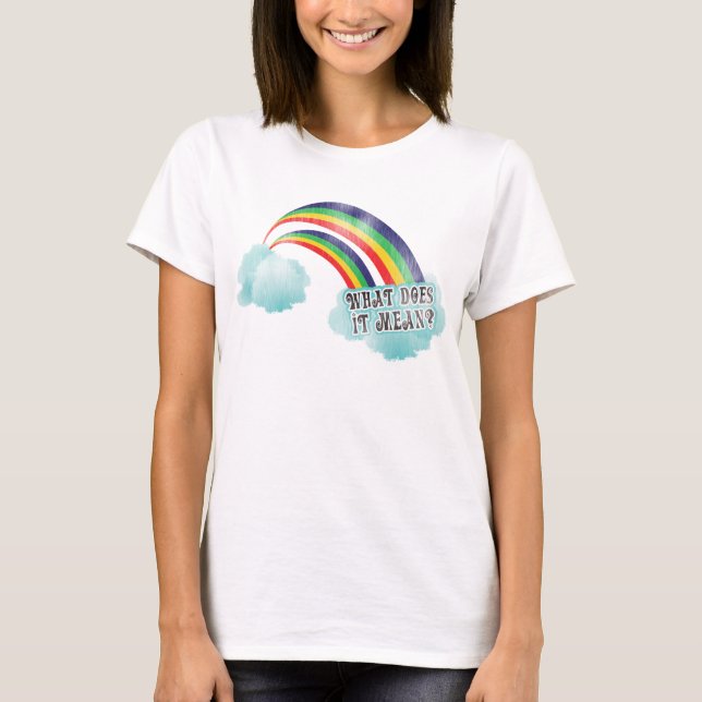 CAMISETA ¿QUÉ SIGNIFICA?? (Anverso)