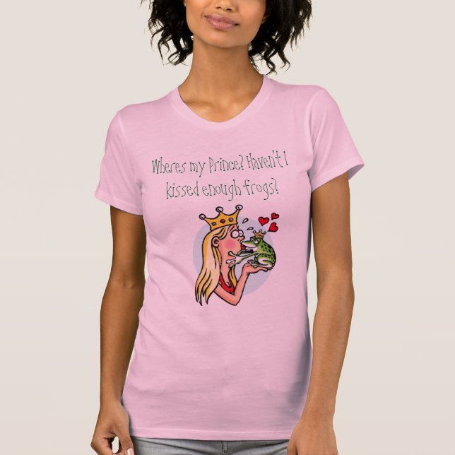 Camiseta Qué sola princesa hace para vivir (Anverso)
