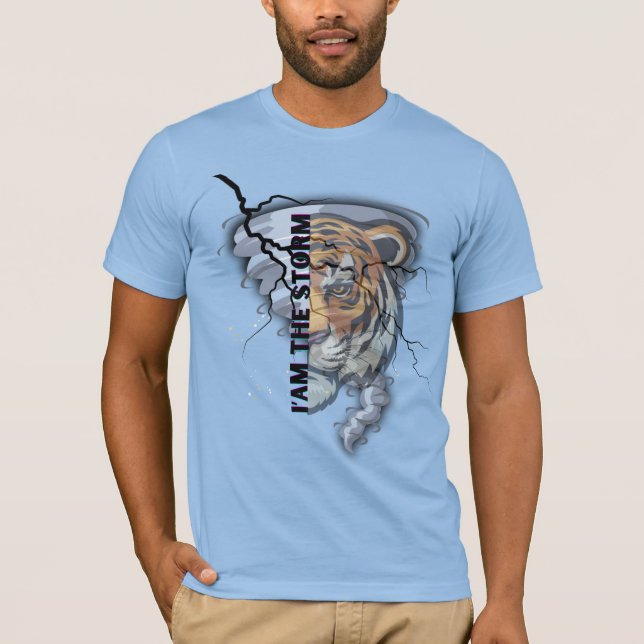 camiseta que soy la tormenta (Anverso)