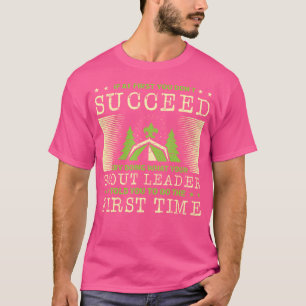 Camiseta Qué su líder scout para un campamento de naturalez