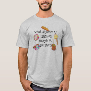 Camiseta Qué sucede en las ESTANCIAS de Memere en Memere