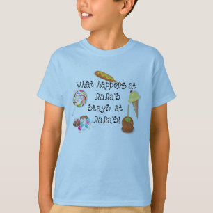 Camiseta ¡Qué sucede en las ESTANCIAS de Nana en Nana!