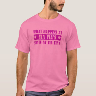 Camiseta Qué sucede en Yia Yia
