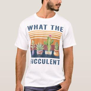 Camiseta Qué Suculenta Cactus Pl