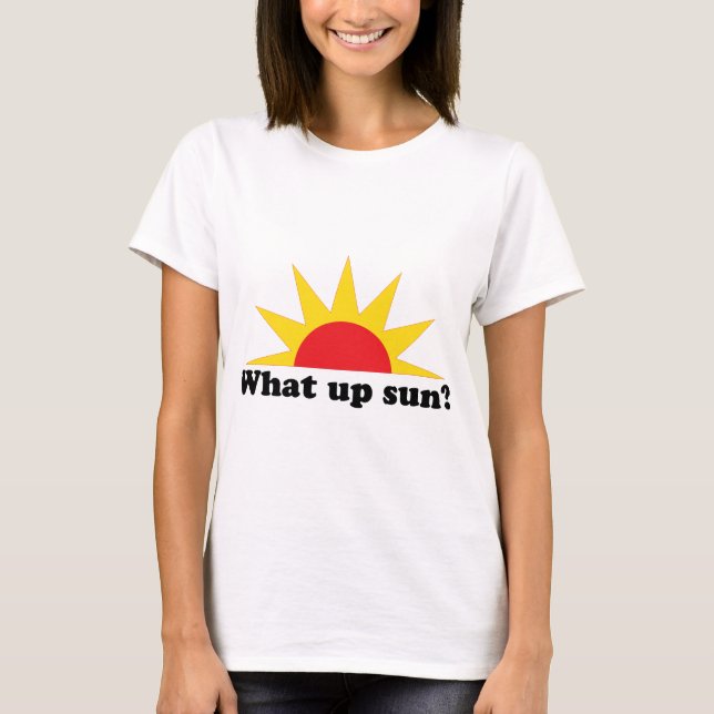 Camiseta ¿Qué Sun ascendente? (Anverso)