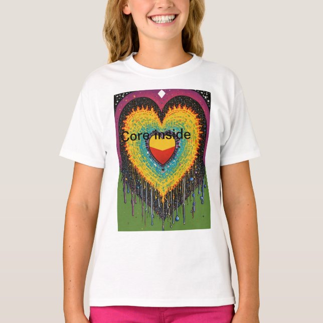 Camiseta ¿Qué tal la "Sincera elegancia: El Tee del Amor de (Anverso)