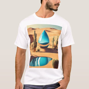 Camiseta ¿Qué tal "Oasis Mirage: Giant Water Drop Design"?