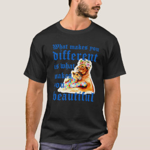 Camiseta ¿Qué te hace diferente madre de león, niño de 