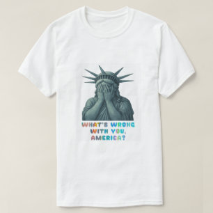 Camiseta ¿Qué te pasa, Estados Unidos?
