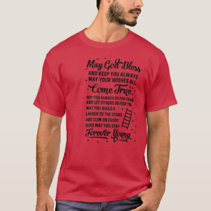 Camiseta Que te quedes por siempre joven