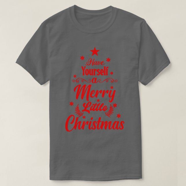 Camiseta Que Te Tengas Un Poco De Navidades (Diseño del anverso)