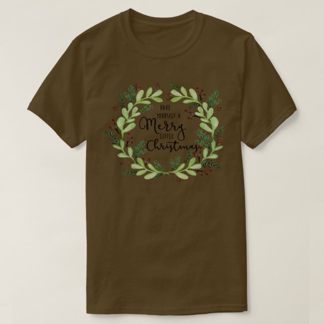 Camiseta Que Te Tengas Un Poco De Navidades (Diseño del anverso)
