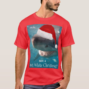 Camiseta Que tengan a un gran Navidad blanco, qué gracioso