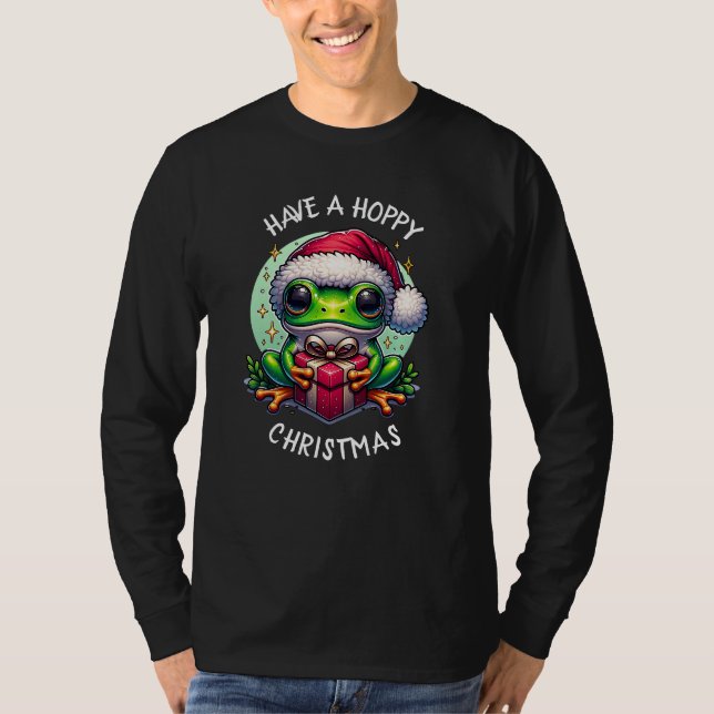 Camiseta Que tengan Navidades amordazados | Pun de rana (Anverso)