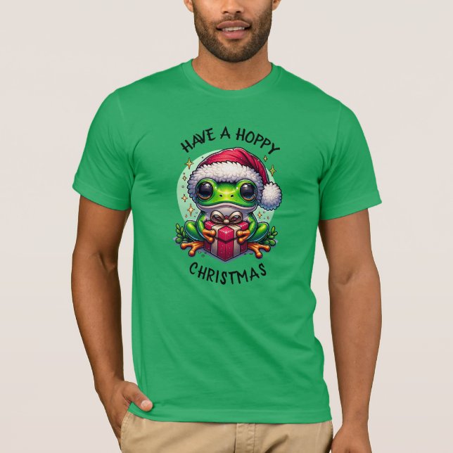 Camiseta Que tengan Navidades amordazados | Pun de rana (Anverso)