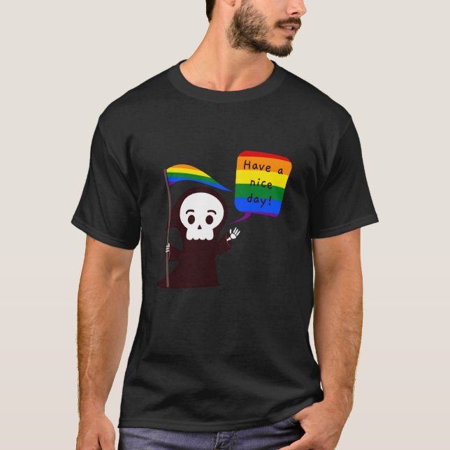 Camiseta ¡Que tengas un buen día! (Anverso)