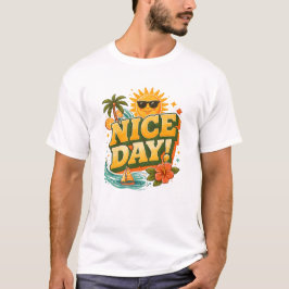 Camiseta Que Tengas Un Buen Día – Retro Sol
