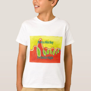 Camiseta Que tengas un buen día y una mejor noche con grati