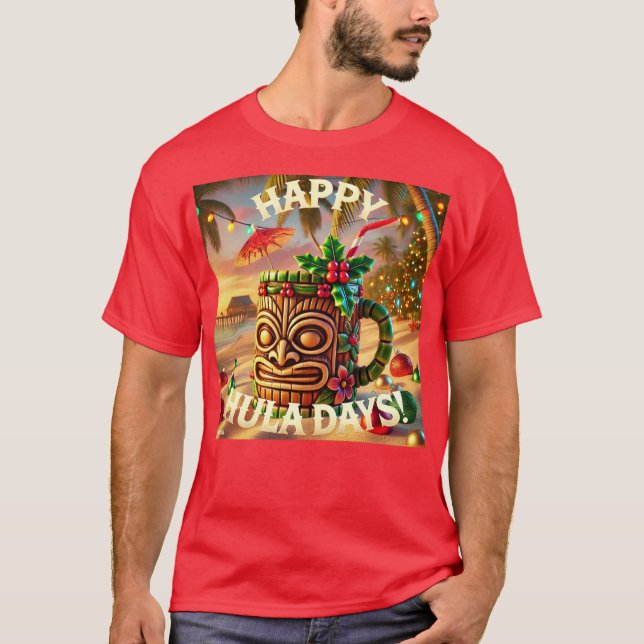 Camiseta ¡Que tengas un feliz día de Hula! (Anverso)